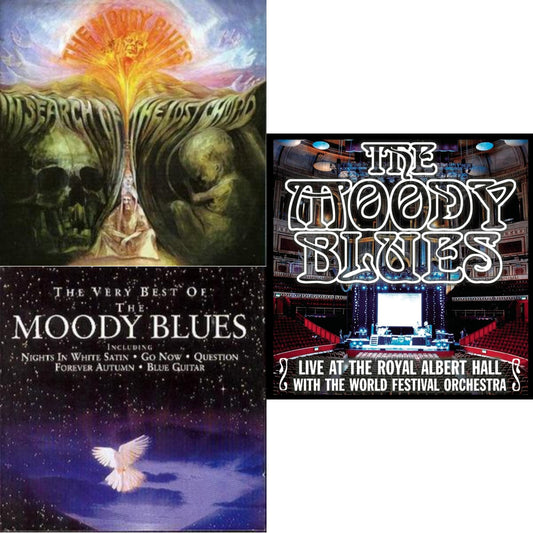 Moody Blues - In Search Of Lost Chord & Best Of Moody Blues & Live At The Royal Albert Hall - CD Bundle