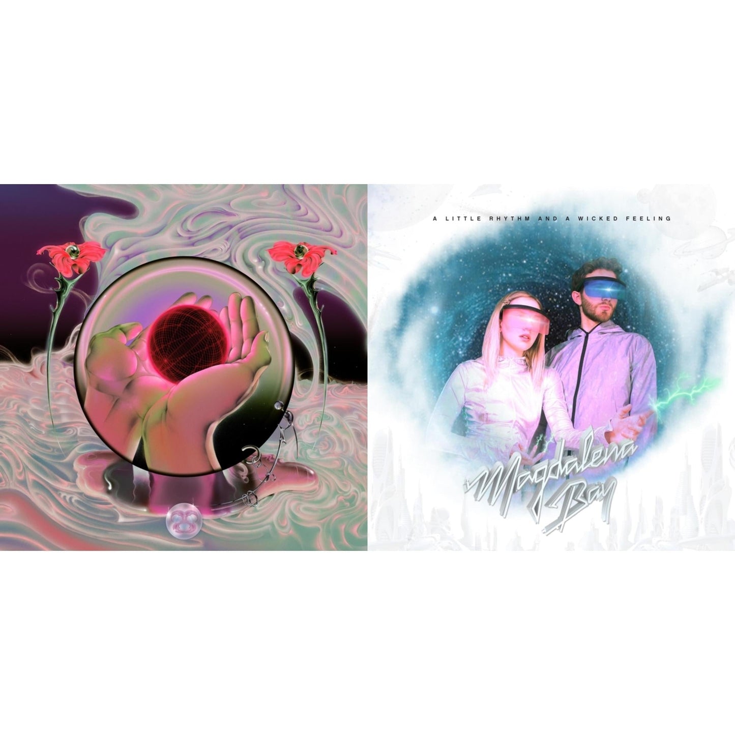 Magdalena Bay - Mercurial World & Little Rhythm & A Wicked Feeling - LP Vinyl Bundle