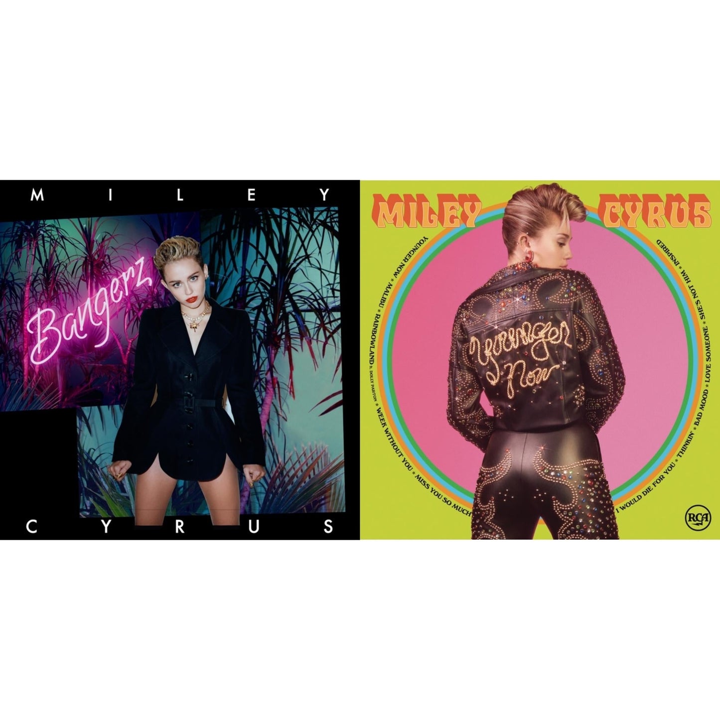 Miley Cyrus - Bangerz (10Th Anniversary) (Deluxe Version/2LP) & Younger Now (150G LP Vinyl/Dl Card)