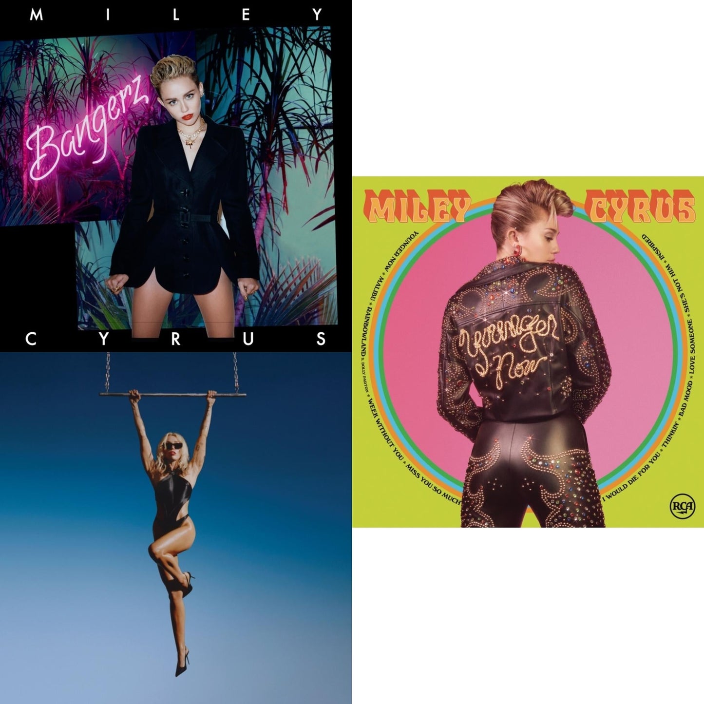 Miley Cyrus - Bangerz (10Th Anniversary) (Deluxe Version/2LP) & Endless Summer Vacation & Younger Now (150G LP Vinyl/Dl Card)