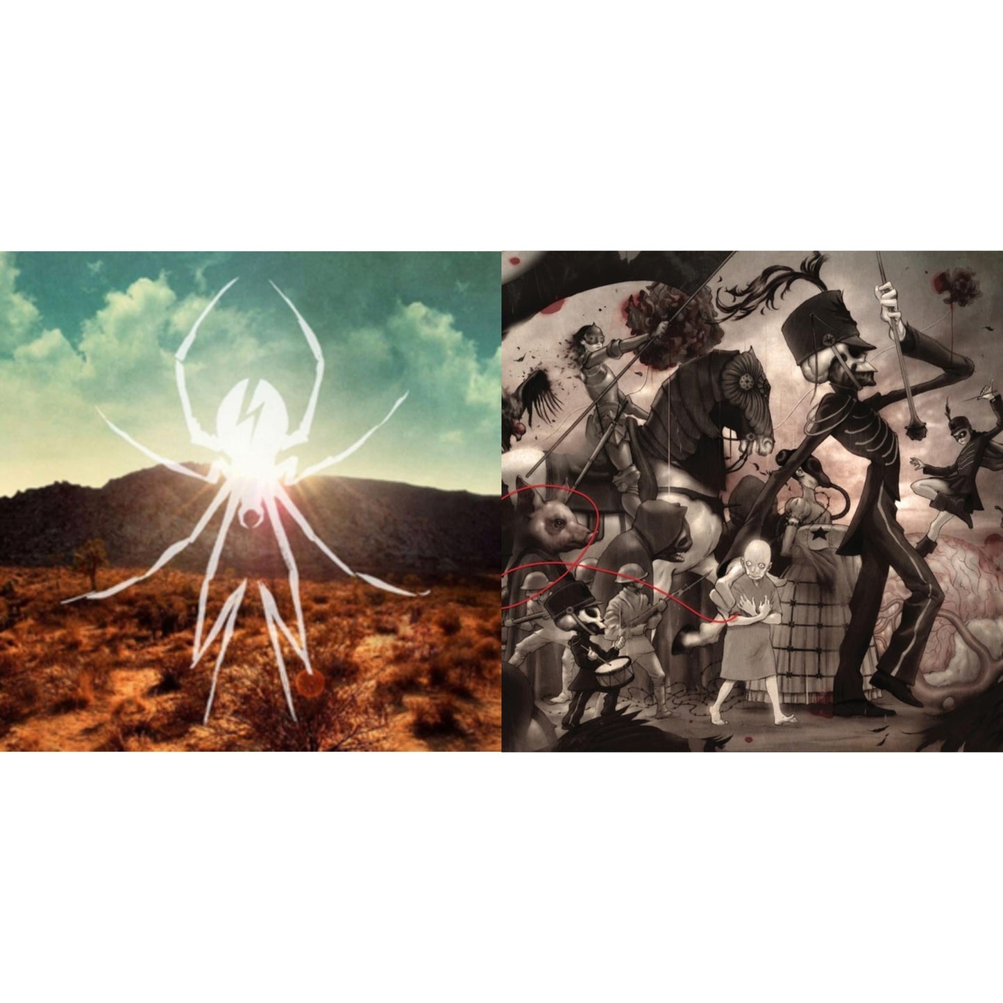 My Chemical Romance - Black Parade (X) (Picture Disc) & Danger Days: True Lives Of The Fabulous Killjoys - LP Vinyl Bundle