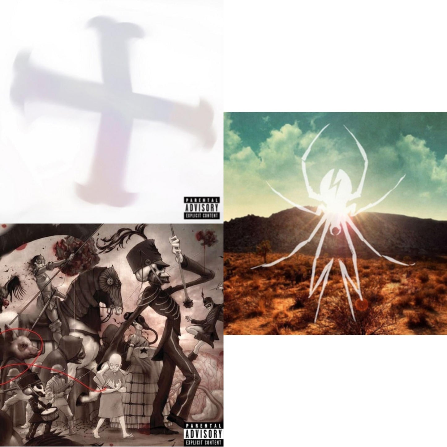 My Chemical Romance - Black Parade / Living With Ghosts (X) (10Th Anniversary Edition/3LP) & Black Parade (X) (2LP) & Danger Days: True Lives Of The Fabulous Killjoys