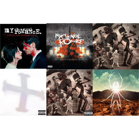 My Chemical Romance - Life On The Murder Scene & Black Parade Is Dead! & Black Parade (X) (Picture Disc) & Black Parade / Living With Ghosts (X) (10Th Anniversary Edition/3LP) & Black Parade (X) (2LP) & Danger Days: True Lives Of The Fabulous