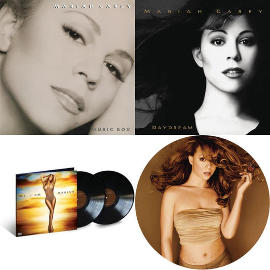 Mariah Carey - Music Box & Daydream & Me. I Am Mariah...The Elusive Chanteuse (2LP) & Butterfly (Picture Disc)