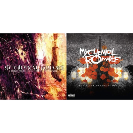 My Chemical Romance - Black Parade Is Dead! & I Brought You My Bullets You Brought Me Your Love - LP Vinyl Bundle