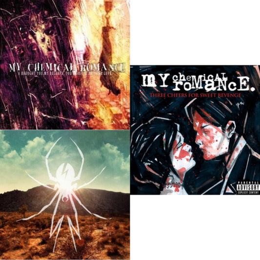 My Chemical Romance - I Brought You My Bullets You Brought Me Your Love & Three Cheers For Sweet Revenge & Danger Days: True Lives Of The Fabulous Killjoys - LP Vinyl Bundle