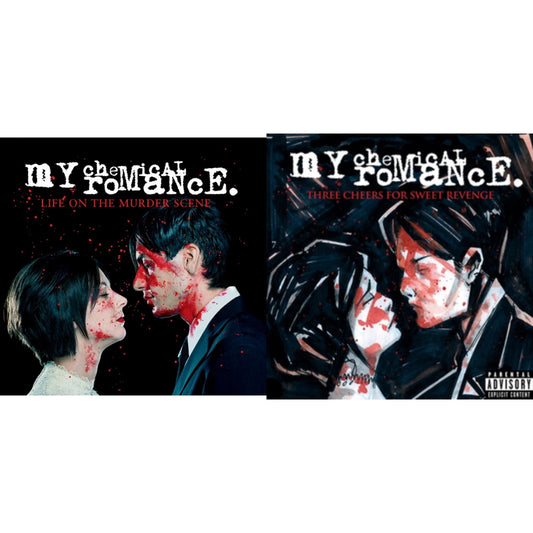 My Chemical Romance - Life On The Murder Scene & Three Cheers For Sweet Revenge - LP Vinyl Bundle
