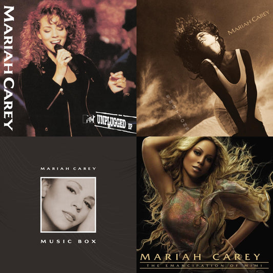 Mariah Carey - Emotions & Mtv Unplugged & Music Box: 30Th Anniversary Expanded Edition (4LP) & Emancipation Of Mimi (2LP)