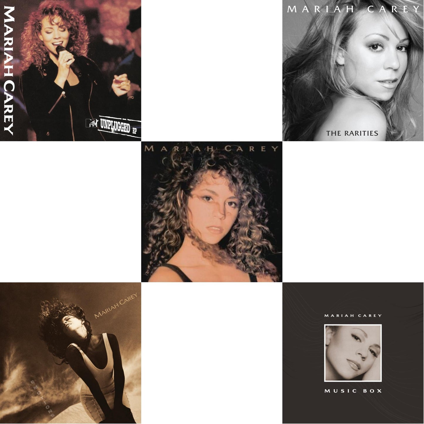 Mariah Carey - Mariah Carey & Emotions & Mtv Unplugged & Rarities (4LP) & Music Box: 30Th Anniversary Expanded Edition (4LP)