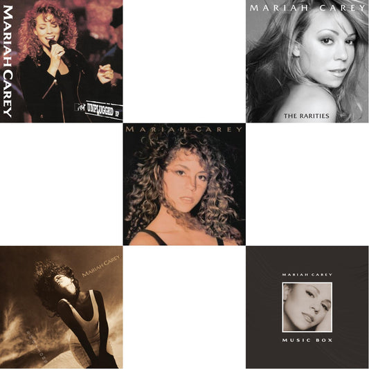 Mariah Carey - Mariah Carey & Emotions & Mtv Unplugged & Rarities (4LP) & Music Box: 30Th Anniversary Expanded Edition (4LP)