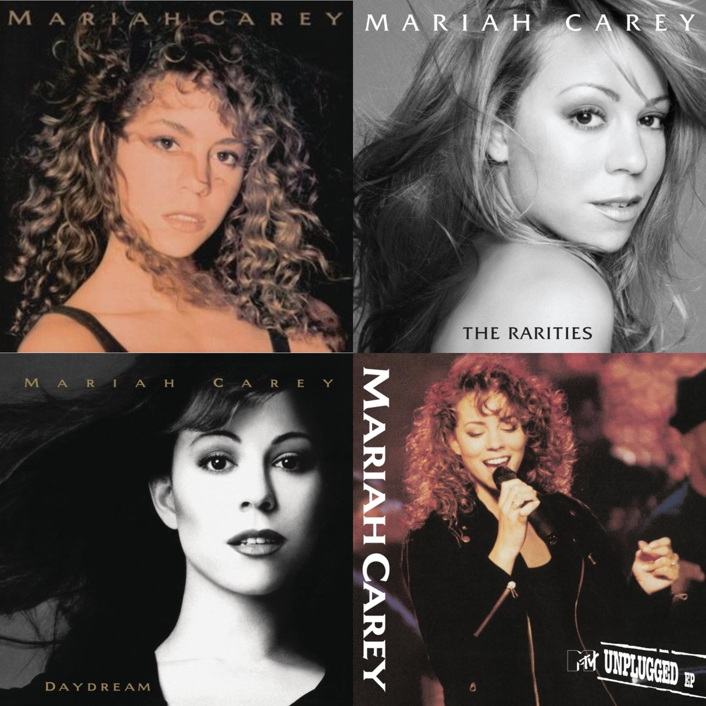 Mariah Carey - Mariah Carey & Mtv Unplugged & Daydream & Rarities (4LP)