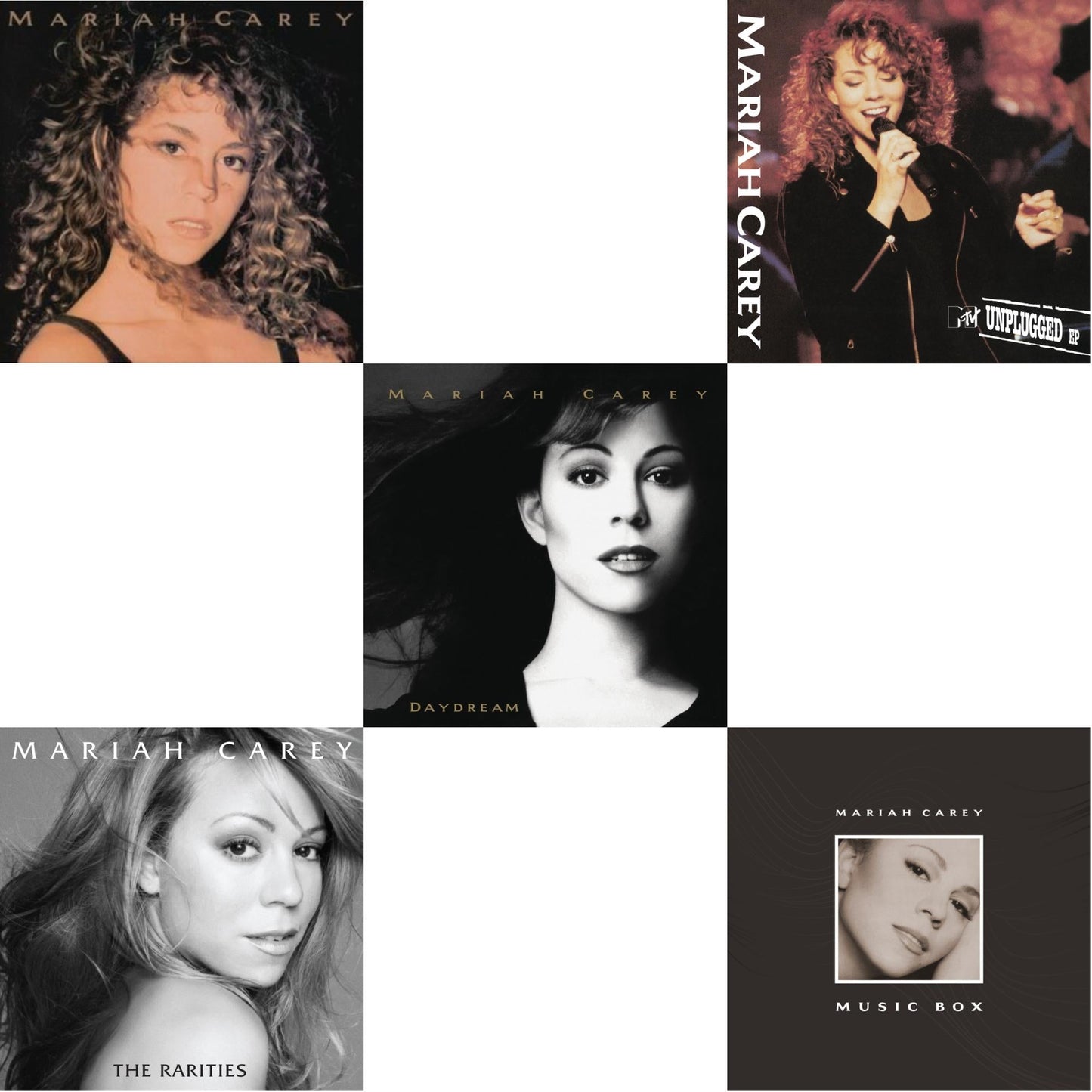 Mariah Carey - Mariah Carey & Mtv Unplugged & Daydream & Rarities (4LP) & Music Box: 30Th Anniversary Expanded Edition (4LP)