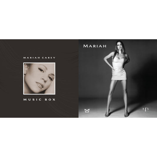 Mariah Carey - Music Box: 30Th Anniversary Expanded Edition (4LP) & #1’S (2LP/Metallic Silver & Black Swirl Vinyl)