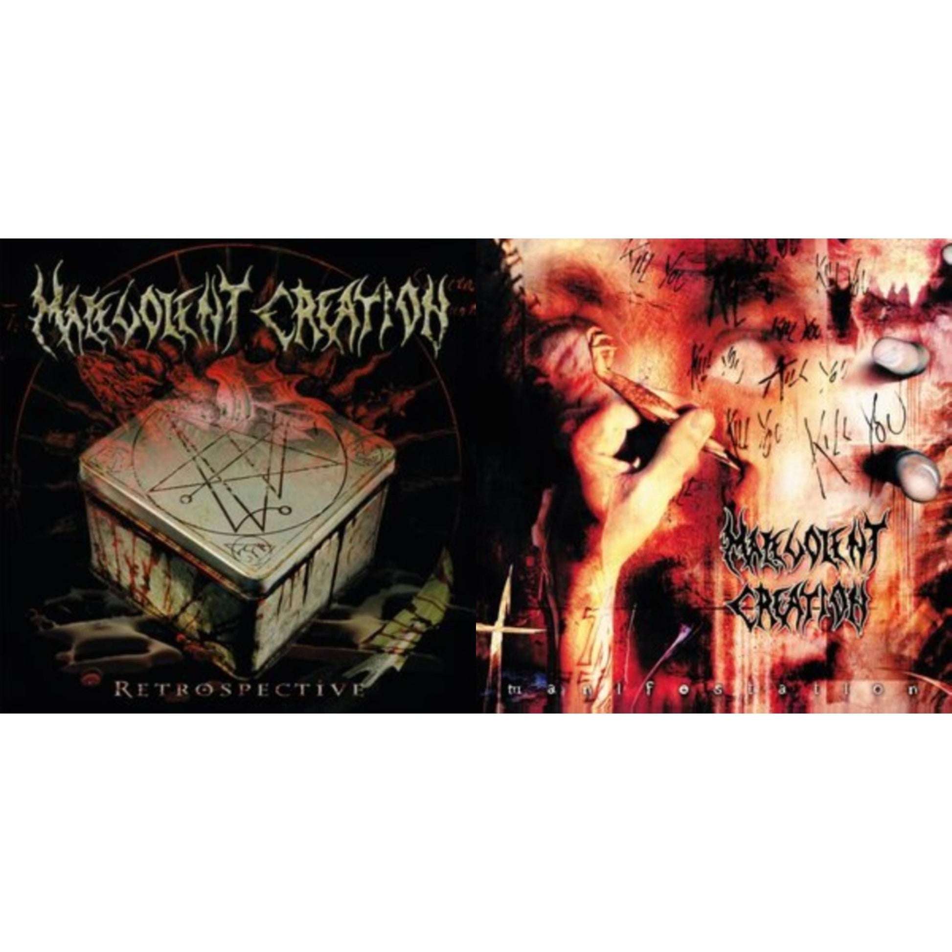 Malevolent Creation - Manifestation & Retrospective - CD Bundle