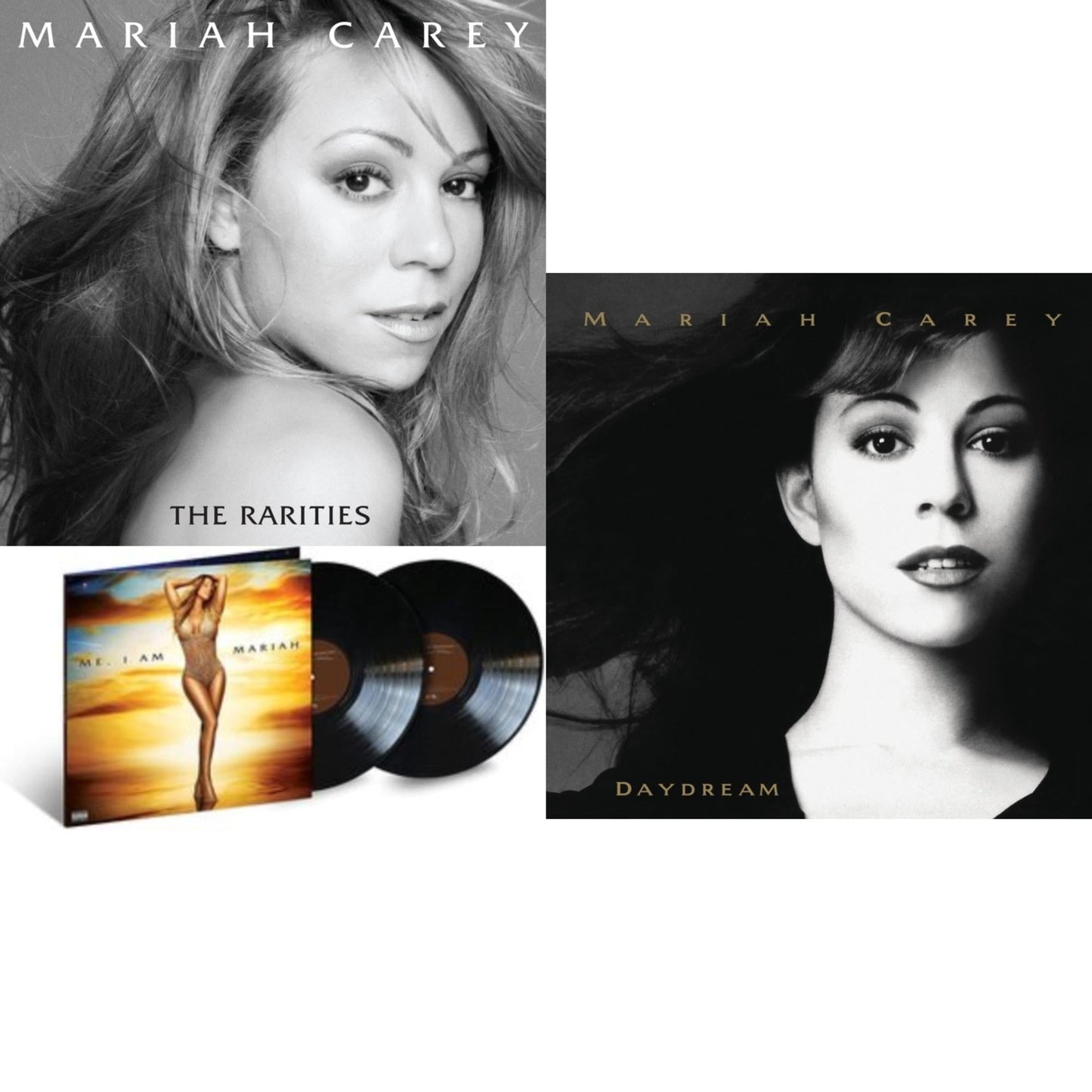 Mariah Carey - Daydream & Rarities (4LP) & Me. I Am Mariah...The Elusive Chanteuse (2LP)