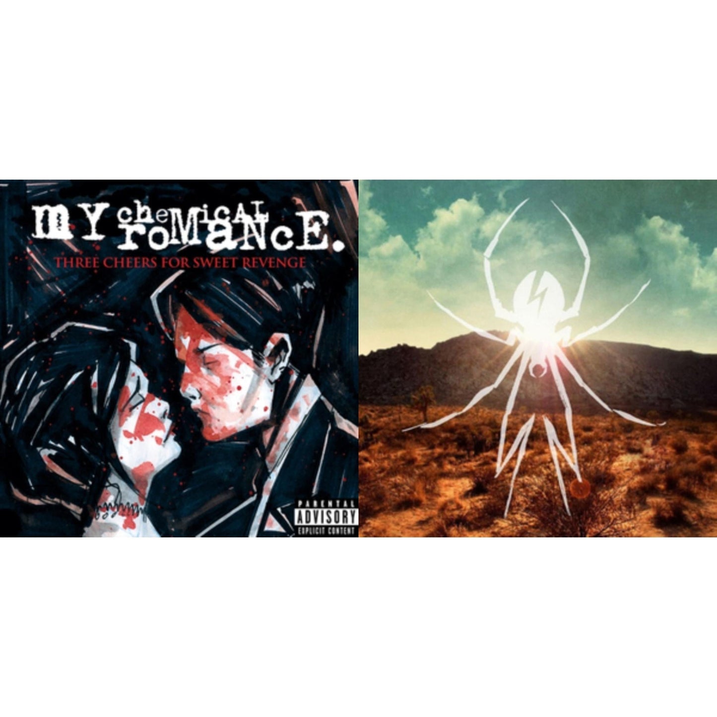 My Chemical Romance - Three Cheers For Sweet Revenge & Danger Days: True Lives Of The Fabulous Killjoys - LP Vinyl Bundle
