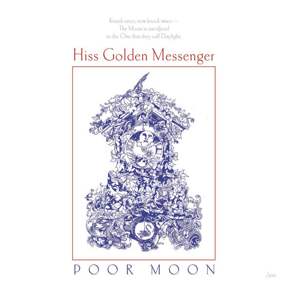 Hiss Golden Messenger - Poor Moon [LP] Vinyl Record Album Cover
