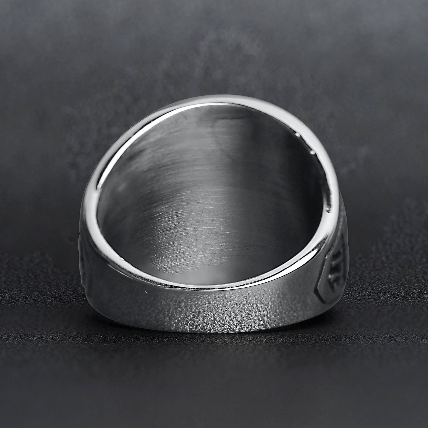 United States Military Red Stone Women's Marine Corp Ring