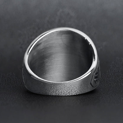 United States Military Red Stone Women's Marine Corp Ring