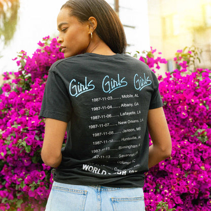 Motley Crue Heels Mens T Shirt Black Officially Licensed