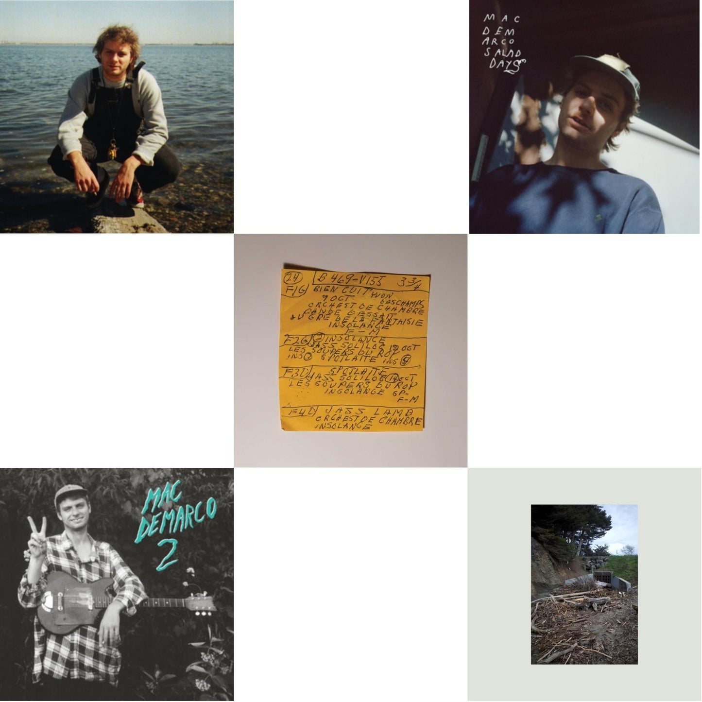 Mac Demarco - Another One & 2 & Salad Days & Here Comes The Cowboy Demos & Five Easy Hot Dogs - LP Vinyl Bundle