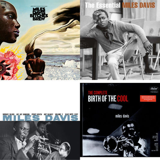 Miles Davis - Bitches Brew (2LP/140G) & Volume 2 (Blue Note Classic LP Vinyl Series) & Complete Birth Of The Cool (2LP) & Essential Miles Davis (2LP)