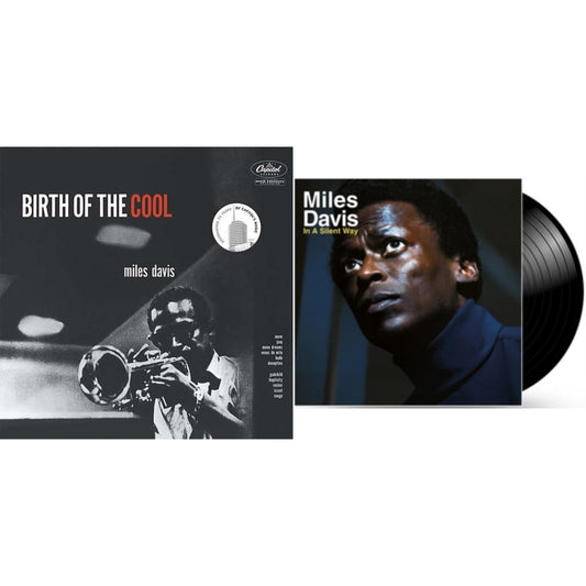 Miles Davis - Birth Of The Cool & In A Silent Way - LP Vinyl Bundle