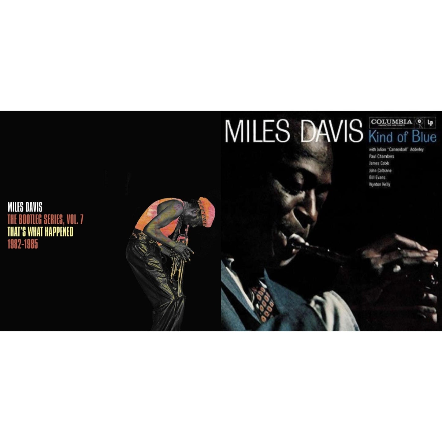 Miles Davis - Bootleg Series Vol. 7: That’S What Happened 1982-1985 (2LP/White Vinyl) & Kind Of Blue