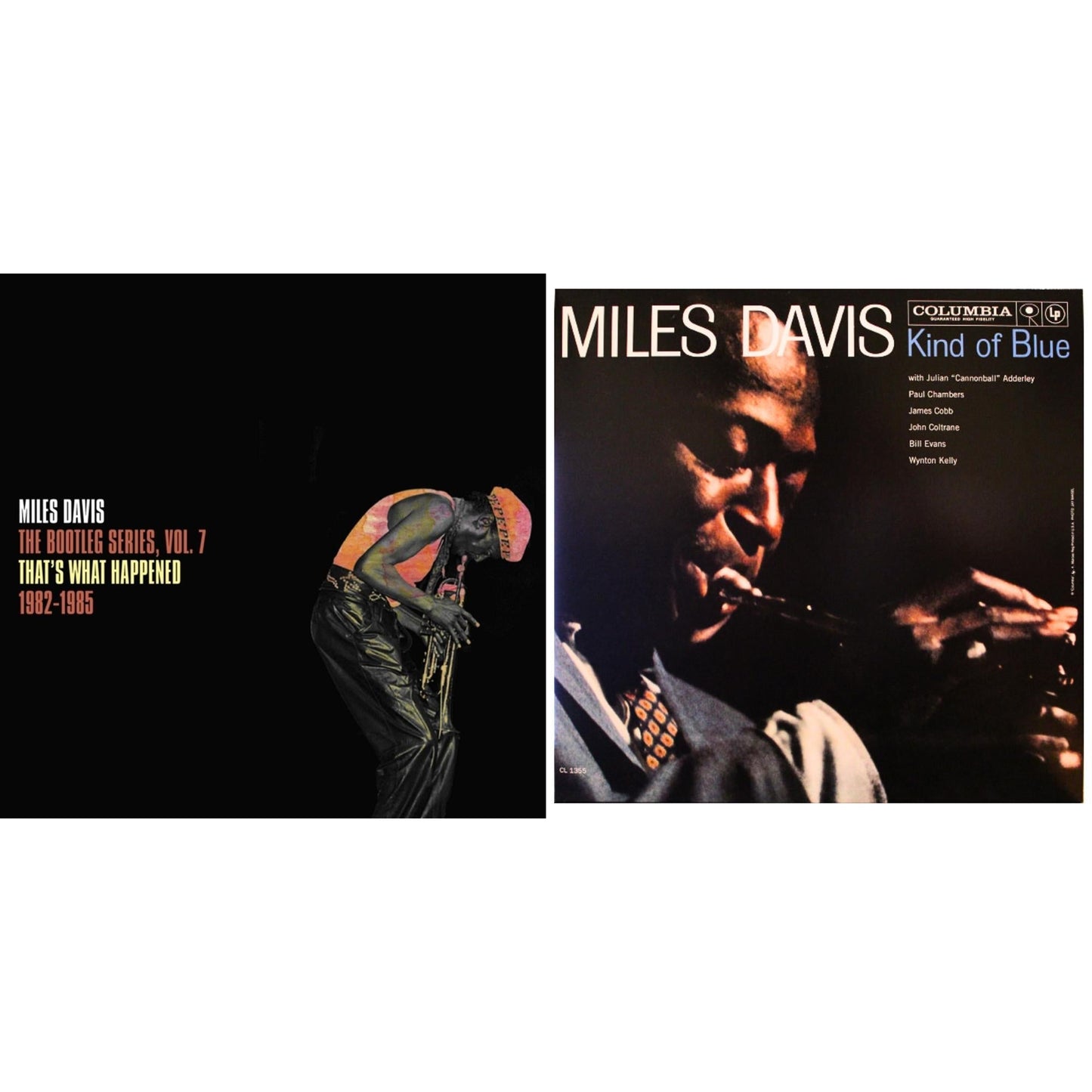 Miles Davis - Bootleg Series Vol. 7: That’S What Happened 1982-1985 (2LP/White Vinyl) & Kind Of Blue (Mono)