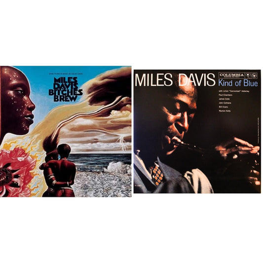 Miles Davis - Bitches Brew & Kind Of Blue (Mono) - LP Vinyl Bundle