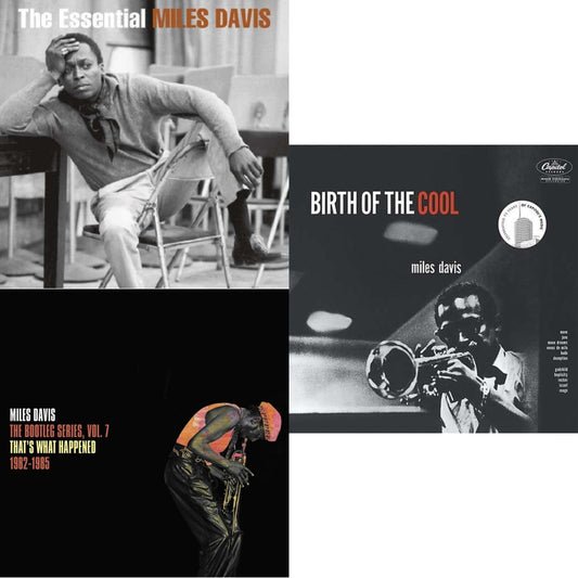 Miles Davis - Bootleg Series Vol. 7: That’S What Happened 1982-1985 (2LP/White Vinyl) & Birth Of The Cool & Essential Miles Davis (2LP)