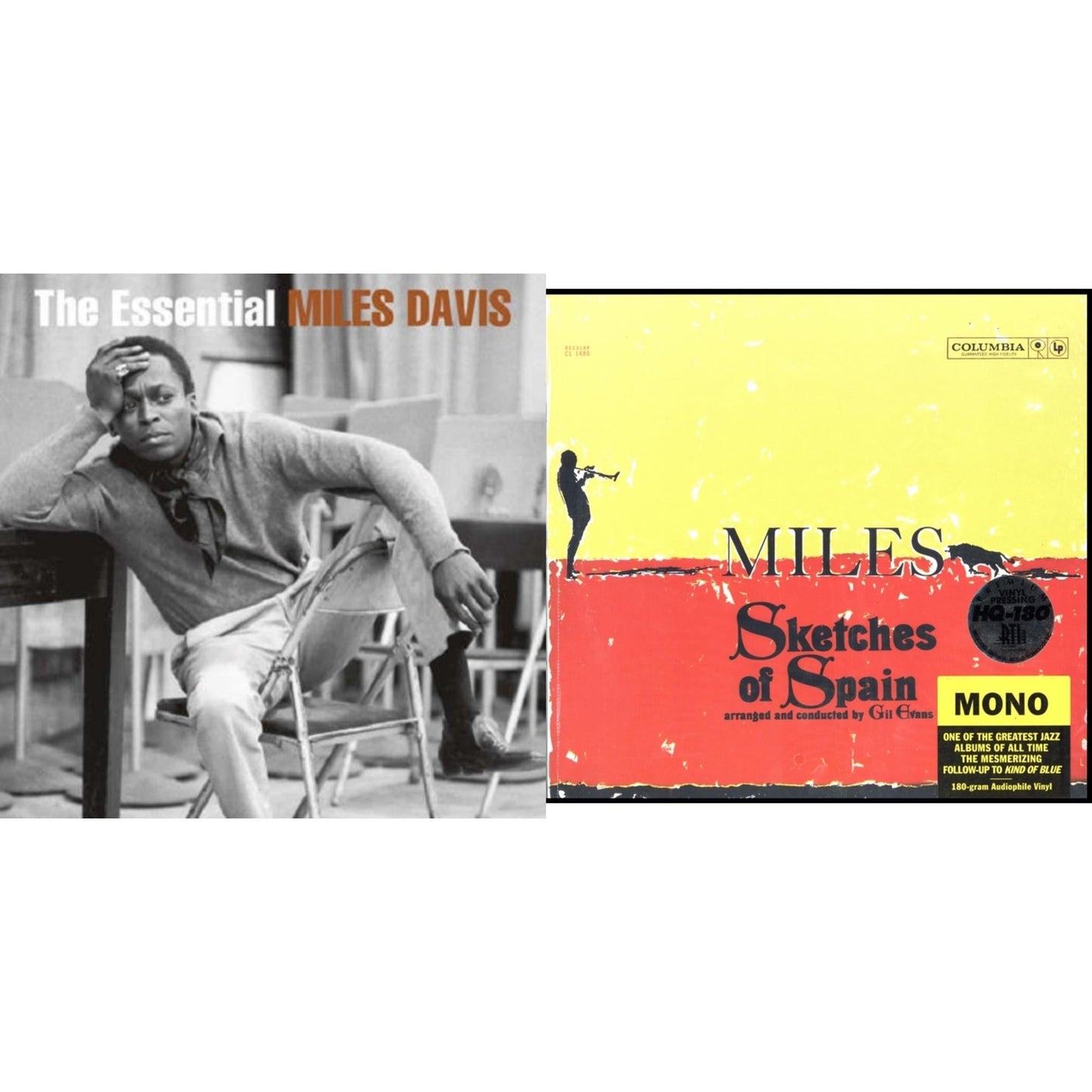 Miles Davis - Sketches Of Spain (Mono) & Essential Miles Davis (2LP)