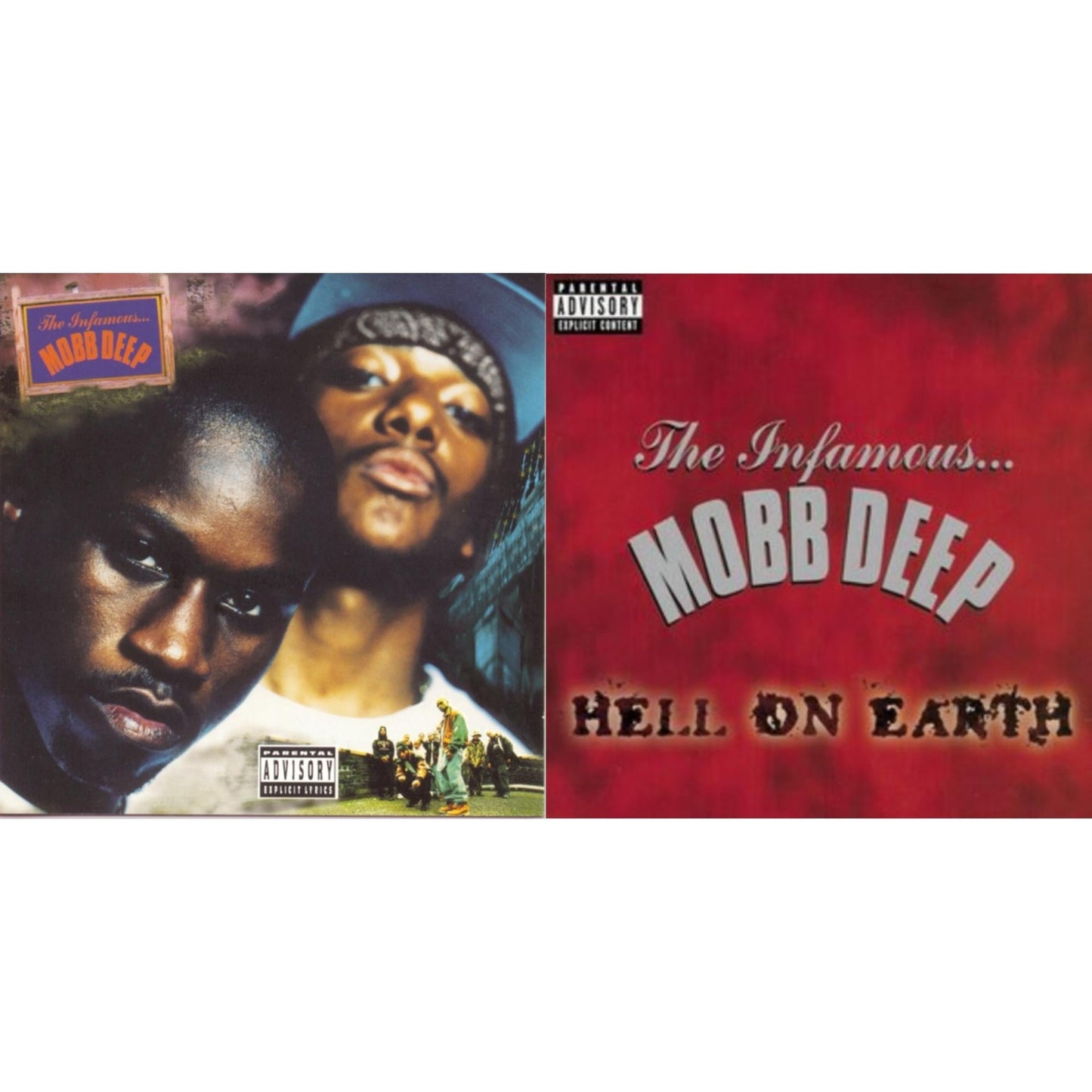 Mobb Deep - Infamous & Hell On Earth - CD Bundle