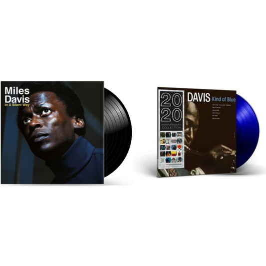 Miles Davis - In A Silent Way & Kind Of Blue (Blue LP Vinyl)