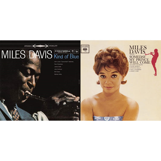 Miles Davis - Kind Of Blue (180G) & Someday My Prince Will Come (180G) - LP Vinyl Bundle