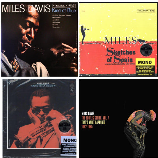 Miles Davis - Bootleg Series Vol. 7: That’S What Happened 1982-1985 (2LP/White Vinyl) & Sketches Of Spain (Mono) & Round About Midnight (180G/Mono) & Kind Of Blue (Mono)