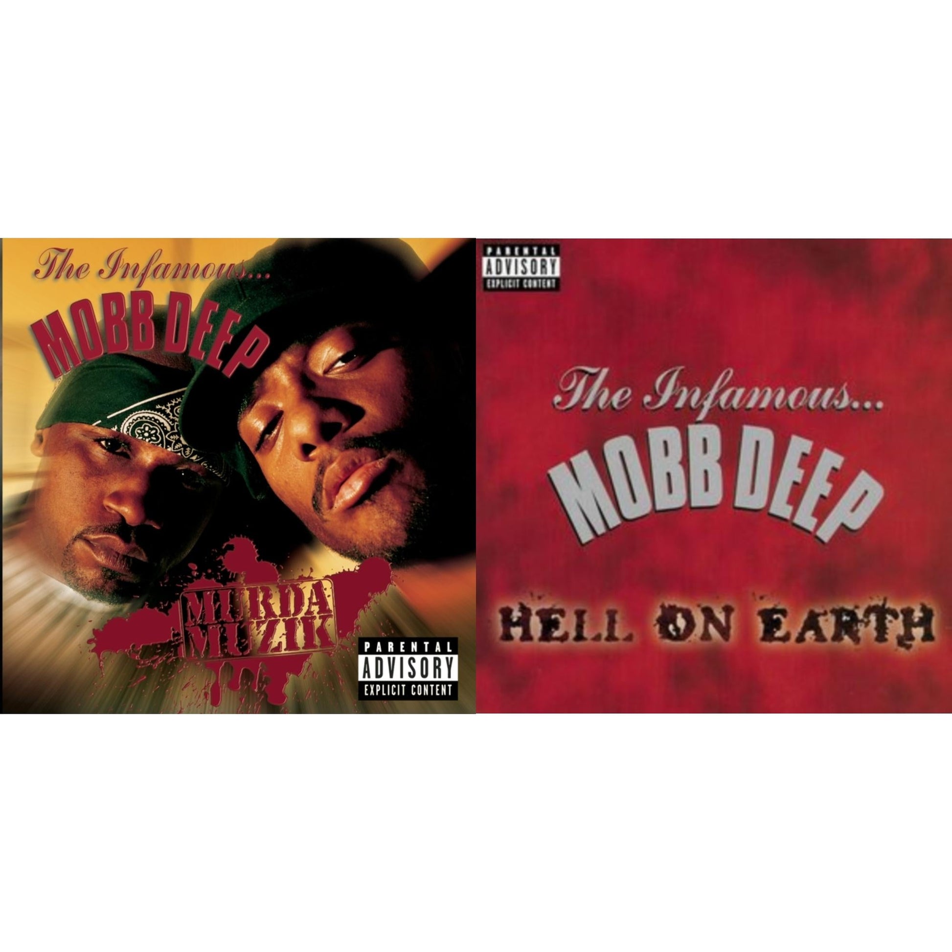 Mobb Deep - Murda Muzik & Hell On Earth - CD Bundle