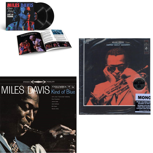 Miles Davis - Merci, Miles! Live At Vienne (2LP) & Kind Of Blue (180G) & Round About Midnight (180G/Mono)