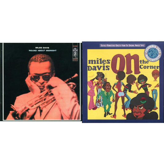 Miles Davis - Round About Midnight & On The Corner - CD Bundle