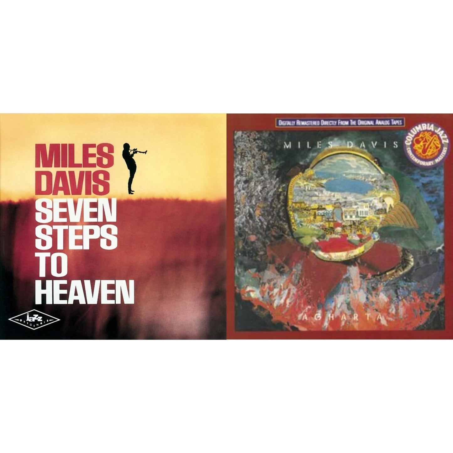 Miles Davis - Agharta & Seven Steps To Heaven - CD Bundle