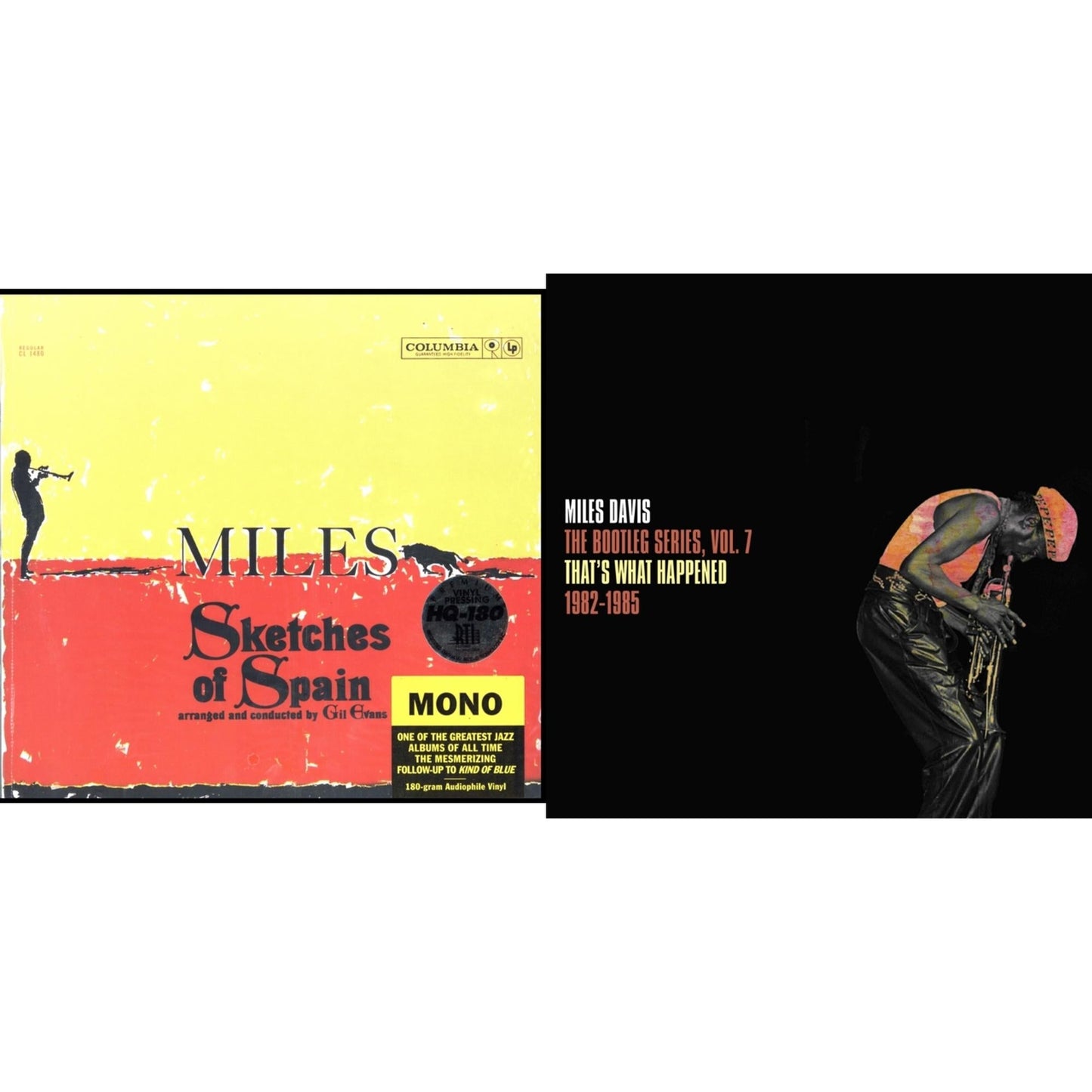 Miles Davis - Bootleg Series Vol. 7: That’S What Happened 1982-1985 (2LP/White Vinyl) & Sketches Of Spain (Mono)