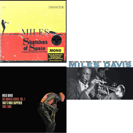 Miles Davis - Bootleg Series Vol. 7: That’S What Happened 1982-1985 (2LP/White Vinyl) & Volume 2 (Blue Note Classic LP Vinyl Series) & Sketches Of Spain (Mono)