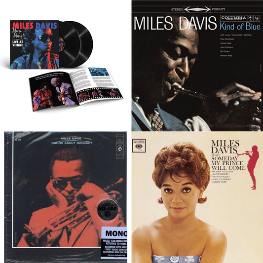 Miles Davis - Merci, Miles! Live At Vienne (2LP) & Kind Of Blue (180G) & Round About Midnight (180G/Mono) & Someday My Prince Will Come (180G)