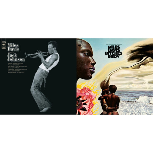 Miles Davis - Bitches Brew (2LP/140G) & Tribute To Jack Johnson (140G/Dl Insert)