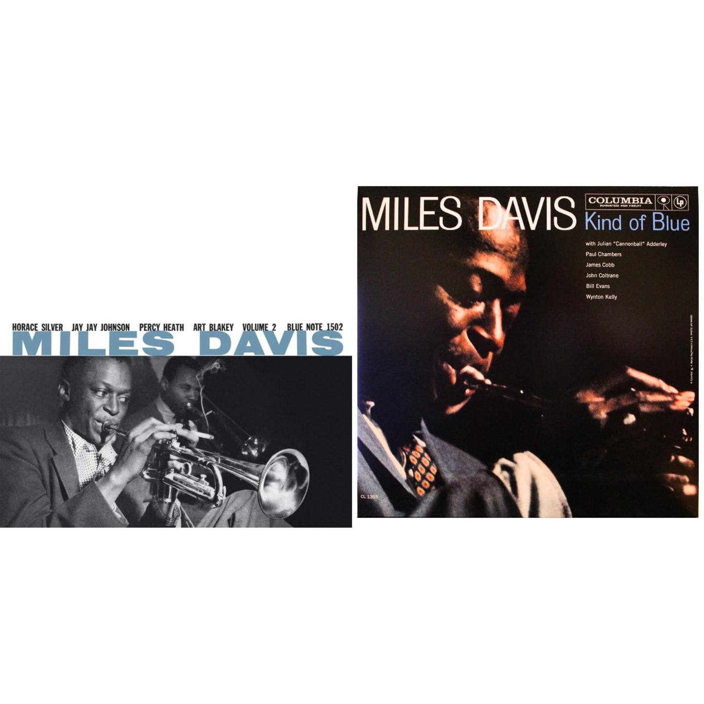 Miles Davis - Volume 2 (Blue Note Classic LP Vinyl Series) & Kind Of Blue (Mono)