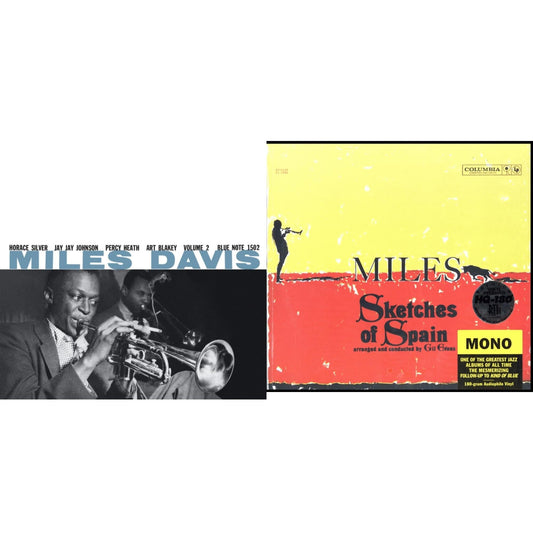 Miles Davis - Volume 2 (Blue Note Classic LP Vinyl Series) & Sketches Of Spain (Mono)