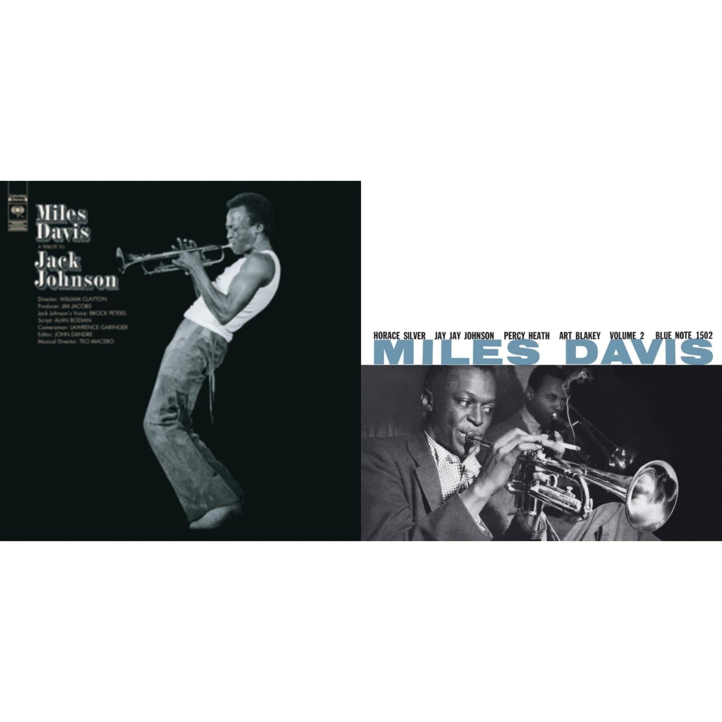 Miles Davis - Tribute To Jack Johnson (140G/Dl Insert) & Volume 2 (Blue Note Classic LP Vinyl Series)