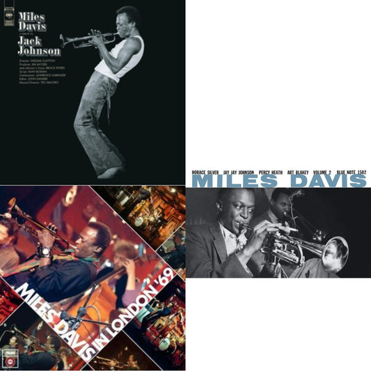 Miles Davis - Tribute To Jack Johnson (140G/Dl Insert) & Live At Ronnie Scott's 1969 & Volume 2 (Blue Note Classic LP Vinyl Series)