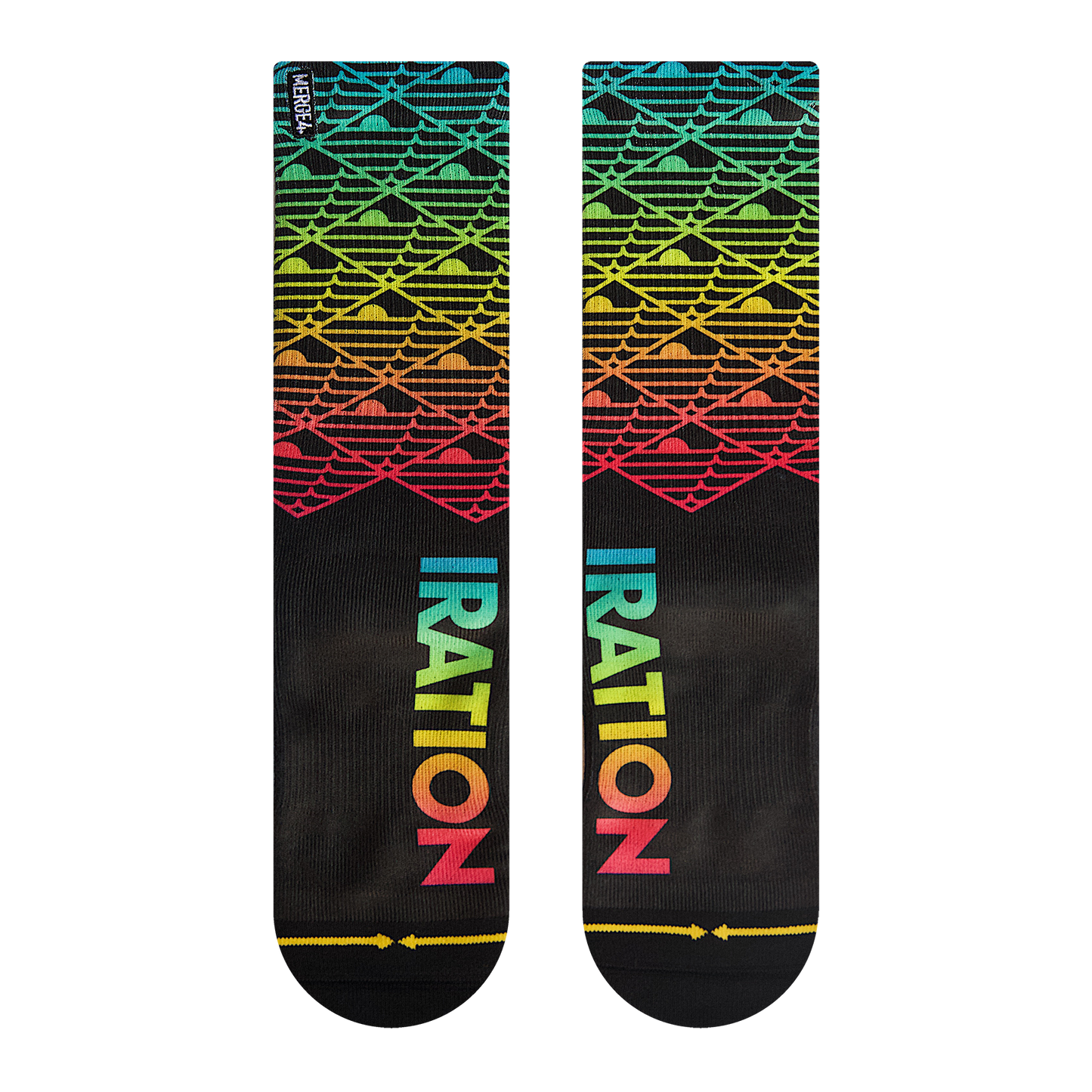 Iration Easy Diamond Adult Crew Socks