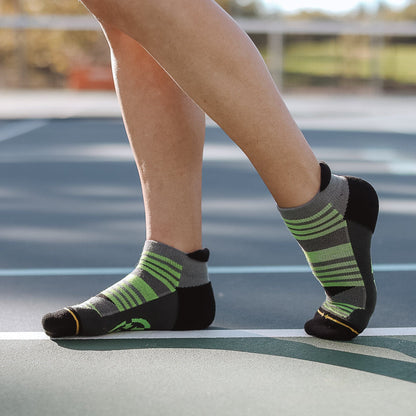Action Lime Adult Ankle Socks